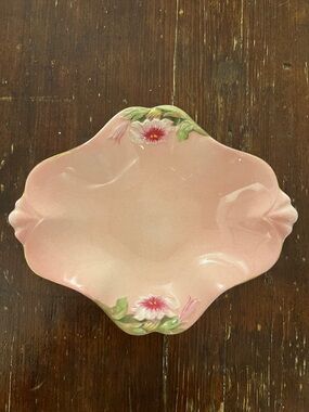 Vintage Royal Winton Grimwades  "Pink Petunia" Dish